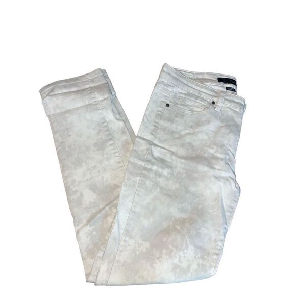 VTG Calvin Klein Jeans Women's Ultimate Skinny Jeans Grey Camo Design Size 29/8 - Picture 14 of 14